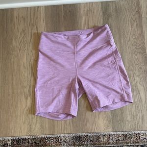 Lavender Outdoor Voices Bike Shorts